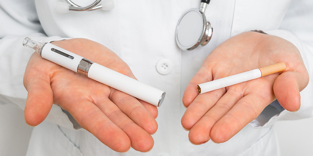 Doktor vergleicht Zigarette und E-Zigarette